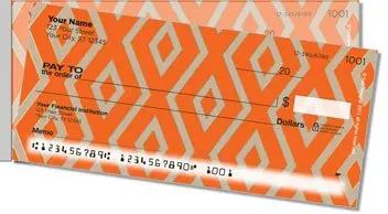 15 Diamond Row Side Tear Design Checks
