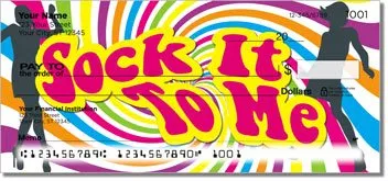 1960s Hippie Personalized Checks