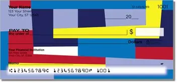 Abstract Art Checks