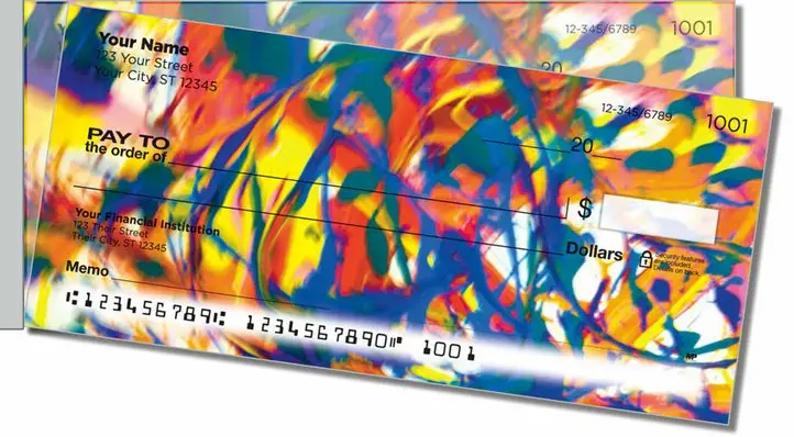 Action Jackson Side Tear Personal Checks