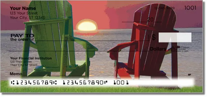 Adirondack Chair Personal Checks