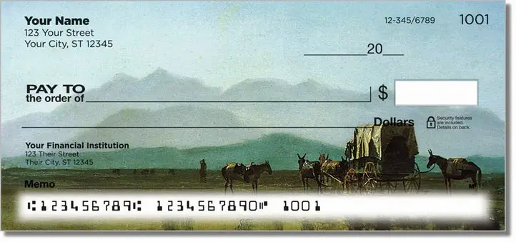 Albert Bierstadt Personal Checks
