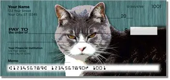 Alley Cat Personalized Checks