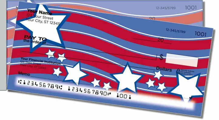 American Pride Side Tear Personal Checks
