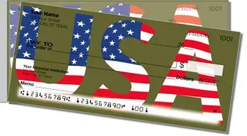 American Pride Side Tear Design Checks