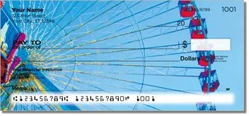 Amusement Park Personalized Checks