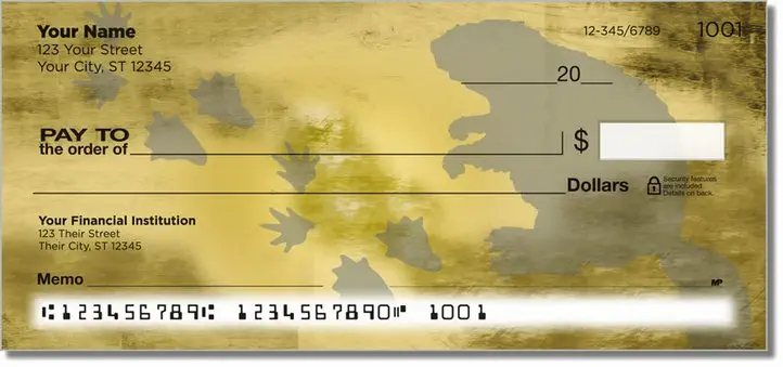Animal Track Personal Checks