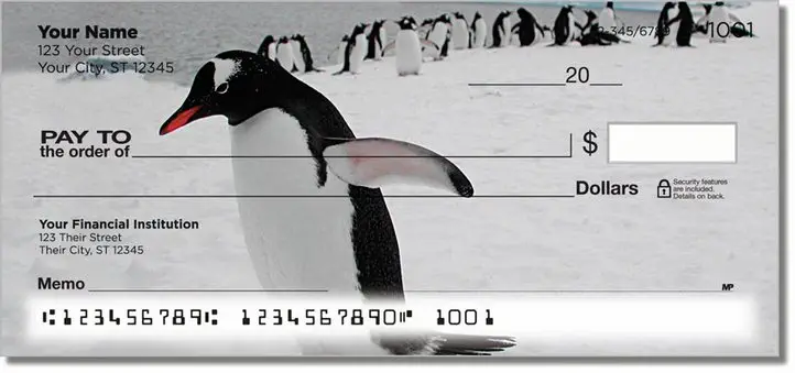 Animals of Antarctica Personal Checks