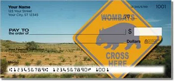 Animals of Australia Personalized Checks