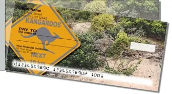 Animals of Australia Side Tear Design Checks