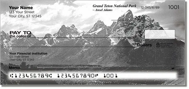 Ansel Adams Personal Checks