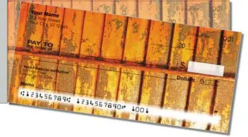 Antique Surface Side Tear Design Checks