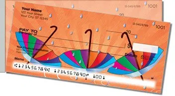 April Shower Side Tear Personalized Checks