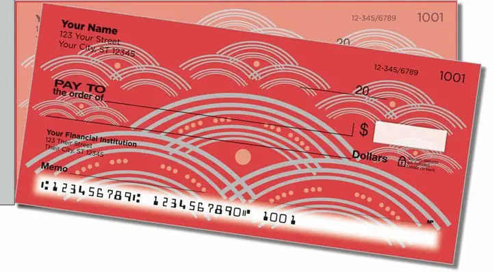 Artsy Arch Side Tear Personal Checks
