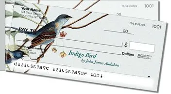 Audubon Bird Side Tear Personalized Checks