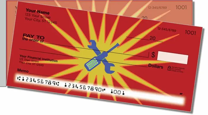 Auto Body Side Tear Personal Checks