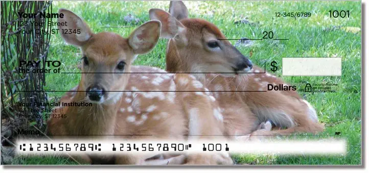 Baby Animal Personal Checks