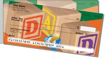 Baby Block Side Tear Design Checks