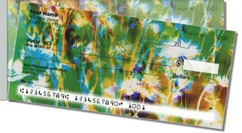 Bacca Floral Side Tear Design Checks