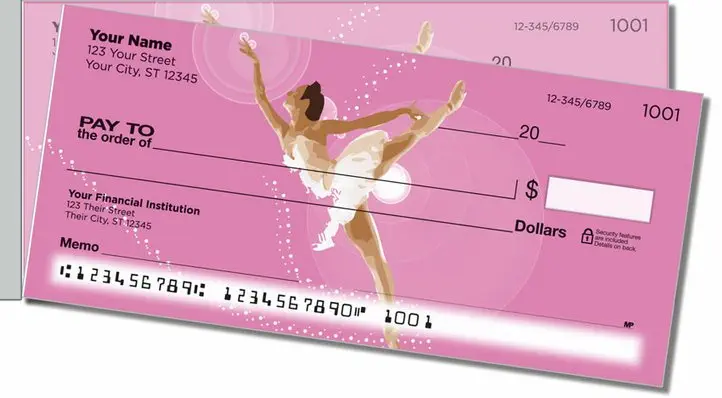 Ballet Side Tear Personal Checks