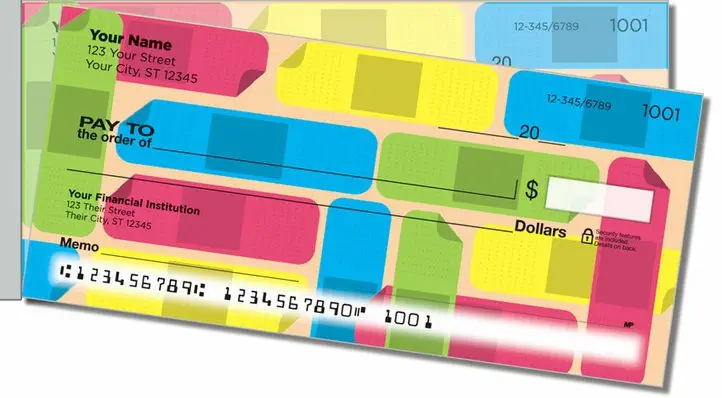 Band Aid Side Tear Personal Checks