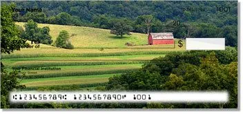 Barn Personalized Checks
