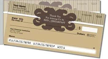 Bed and Breakfast Side Tear Personalized Checks