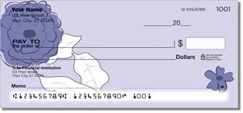 Big Blossom Personalized Checks