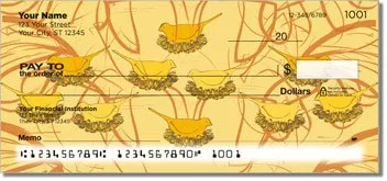 Bird Nest Personalized Checks