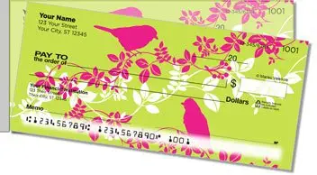 Bird on Branch Side Tear Design Checks