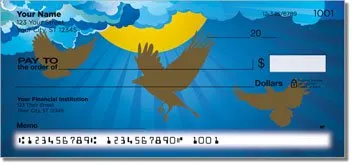 Birds in Flight Personalized Checks