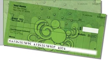 Bizarre Bubble Side Tear Personalized Checks