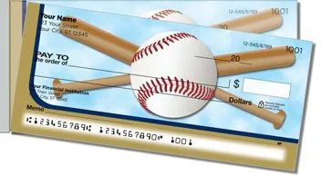 Blue and Gold Baseball Fan Side Tear Checks