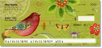 Bohemian Chic Personalized Checks