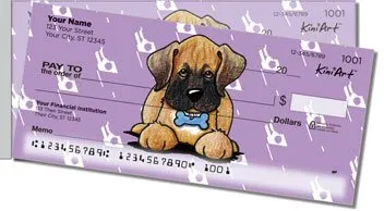 Boxer Side Tear Personalized Checks
