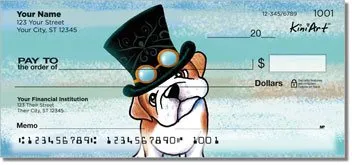 Bulldog Series Personalized Checks