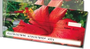 Bulone Floral Side Tear Design Checks
