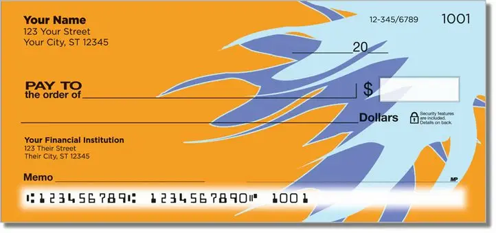 Bursts of Color Personal Checks