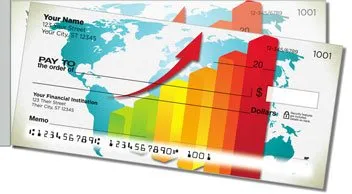 Business Chart Side Tear Personalized Checks