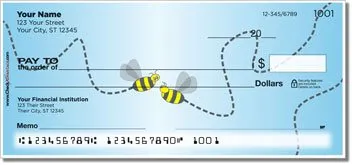 Busy Bee Personalized Checks