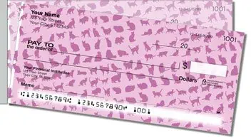 Cat Wallpaper Side Tear Design Checks