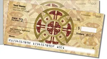 Celtic Cross Side Tear Design Checks