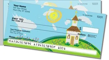 Chapel Side Tear Personalized Checks