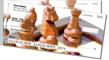 Chess Side Tear Design Checks