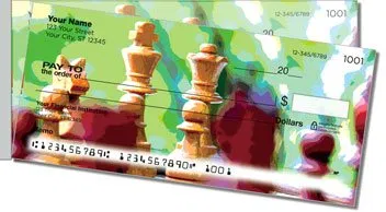 Chess Side Tear Personalized Checks