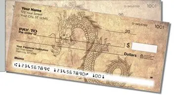Chinese Dragon Side Tear Checks