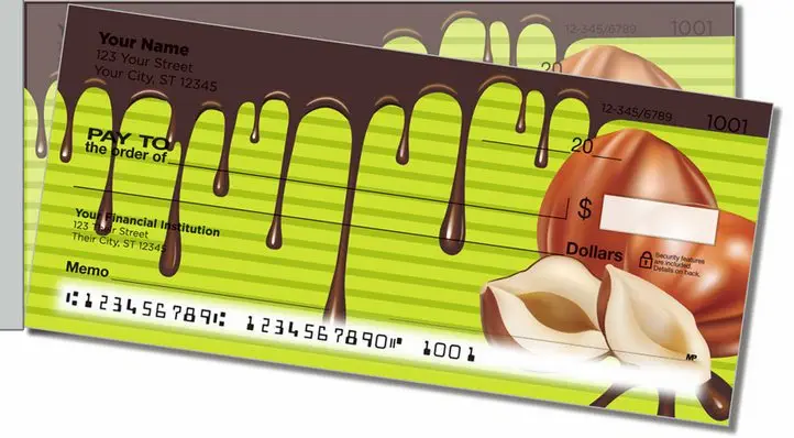 Chocolate Lover Side Tear Personal Checks
