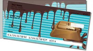 Chocolate Lover Side Tear Design Checks