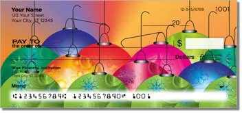 Christmas Ornament Personalized Checks