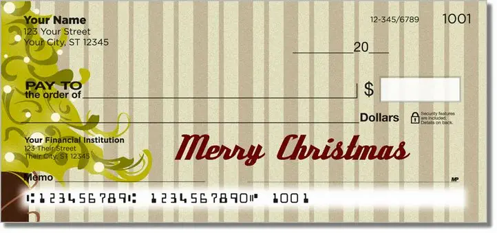 Christmas Tree Personal Checks